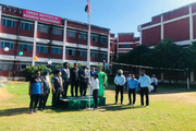 Uma Rana Public School-Flag Hoisting